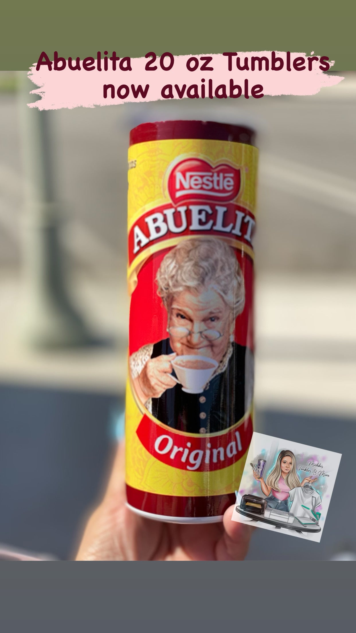 Grandma Hot Chocolate Tumbler