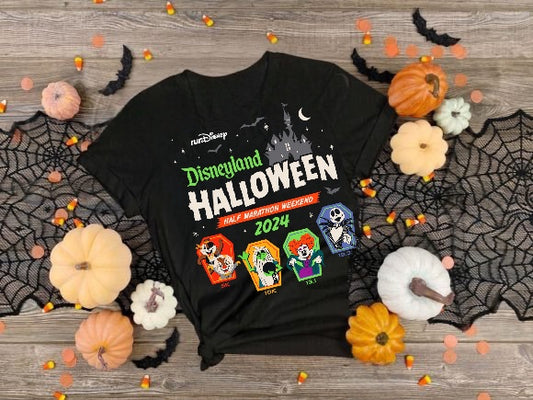 Halloween 1/2 Marathon 2024 T-Shirt